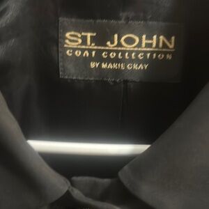 St. John Black Coat